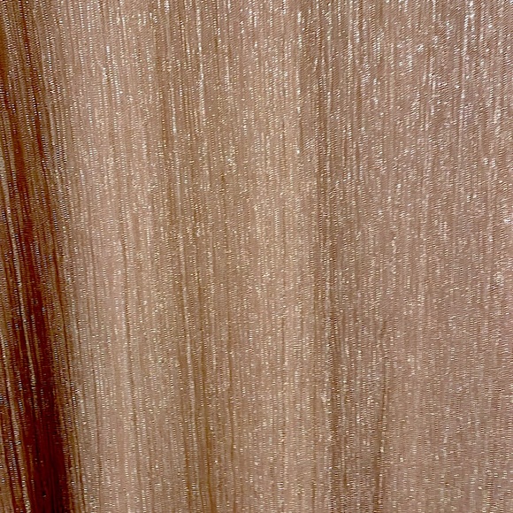 Adiva;Size Large Shimmery Blush Pink, fully lined; sleeveless top - Picture 2 of 5